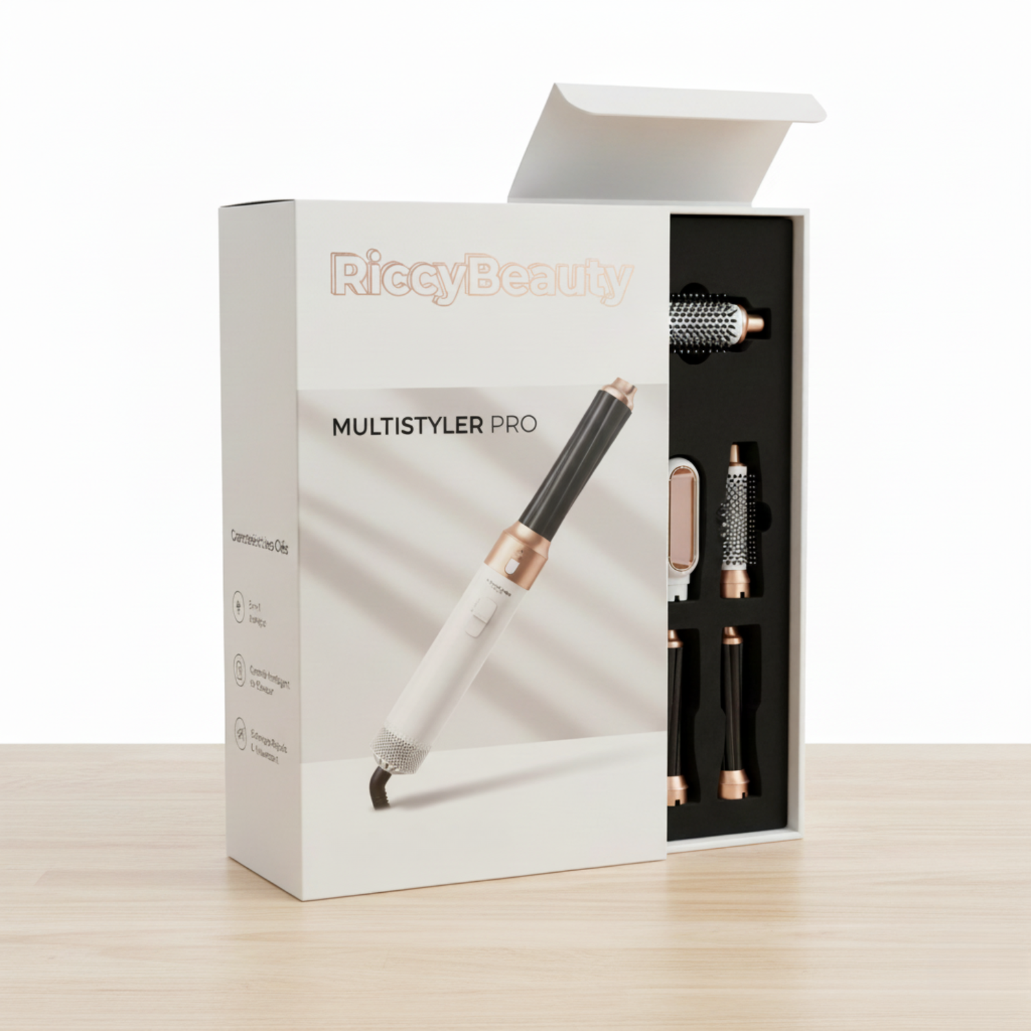 Multistyler 5 en 1 – Lissez, bouclez et séchez vos cheveux en un seul geste